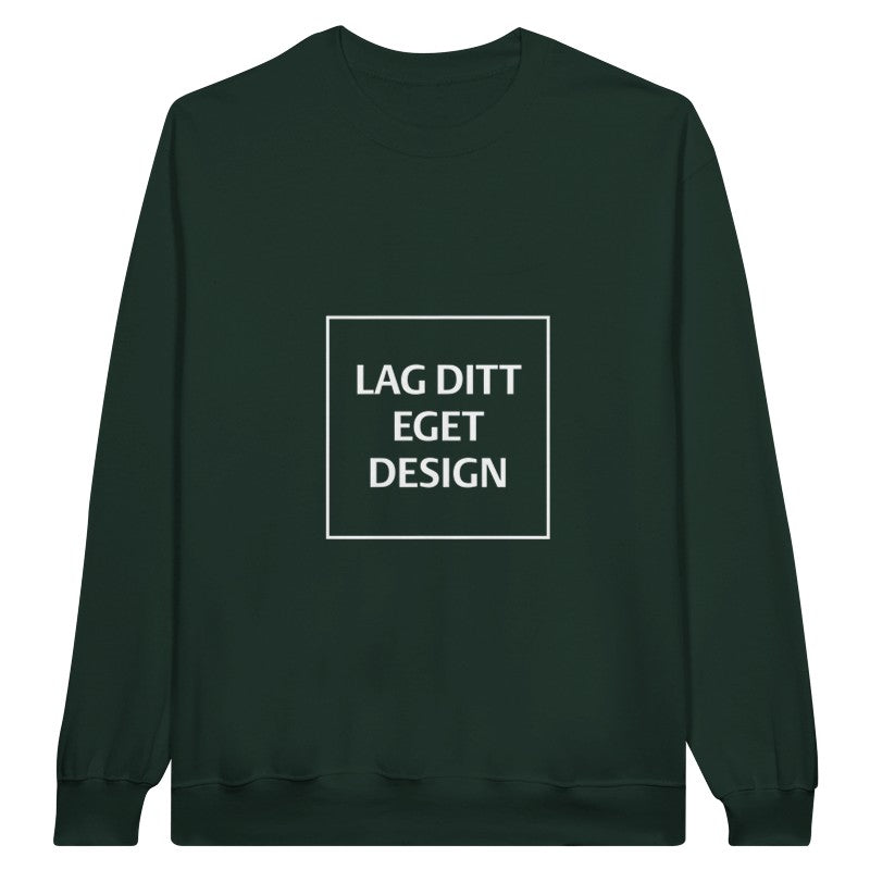 Personlig college-tröja med eget tryck | Designa din egen logotröja