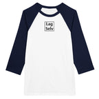 Skapa din egen unisex-raglant-shirt med 3/4-ärmar | Med eget broderi