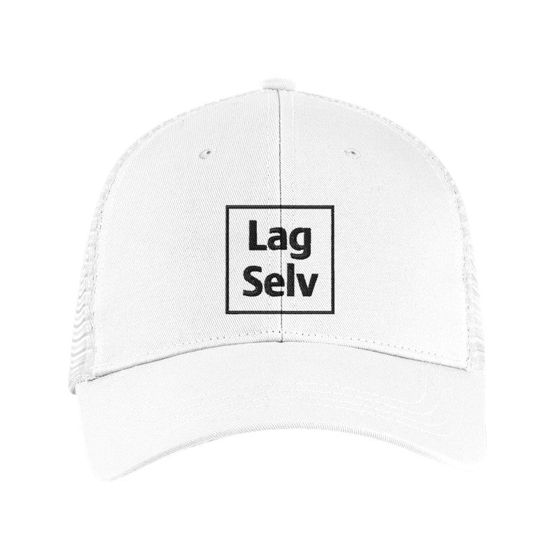Återvunnen truckerkeps med eget broderi | Designa din egen keps med logotyp