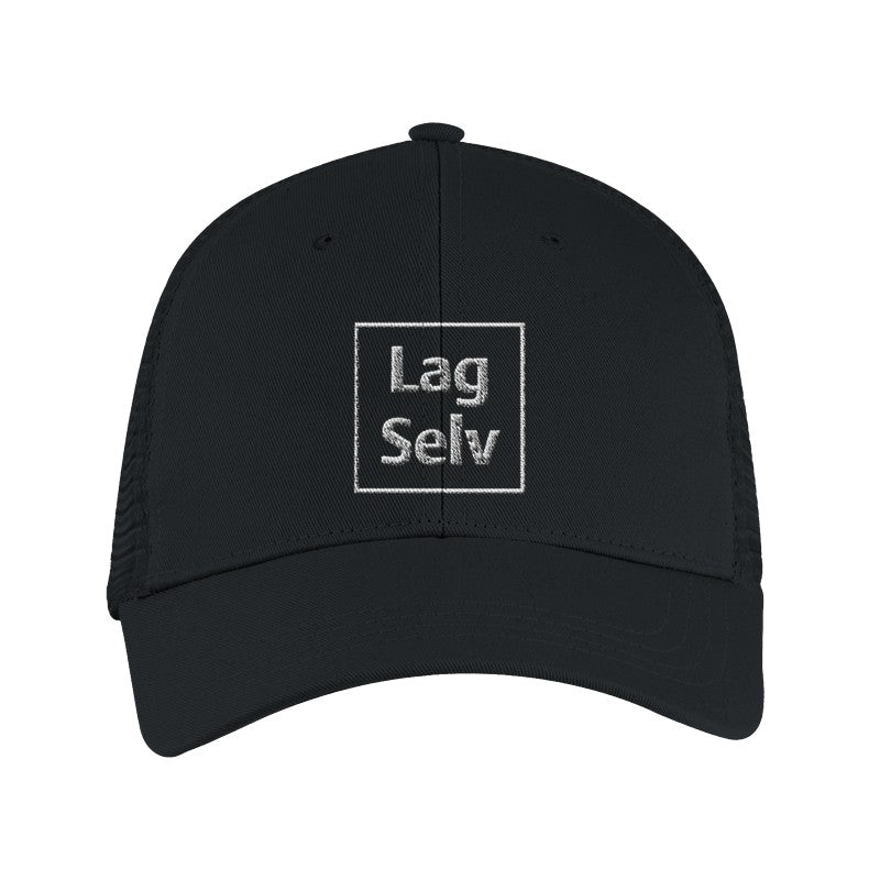 Återvunnen truckerkeps med eget broderi | Designa din egen keps med logotyp
