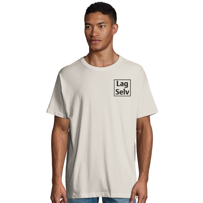 Designa din egen oversize-t-shirt för män | Ekologisk bomull med personligt broderi