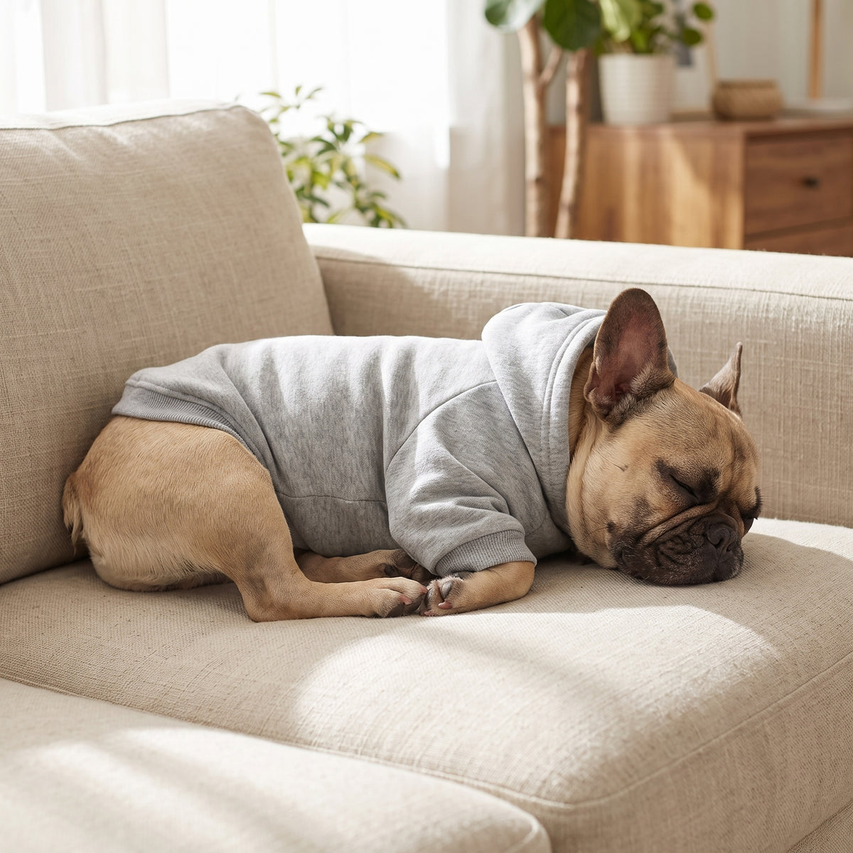 Huvtröja till Hund med Eget Tryck | Fleece Hoodie för Hund